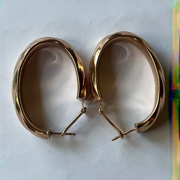 🔥 MILOR ROSE GOLD EARRINGS 🔥 - Picture 14 of 16